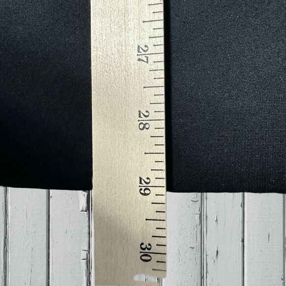 Spanx Womens Perfect Collarless Blazer Size L Black Single Button Lined 20384 - Picture 6 of 9